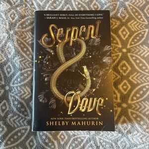 Serpent & Dove by Shelby Mahurin - Young Adult Fantasy Paperback Book